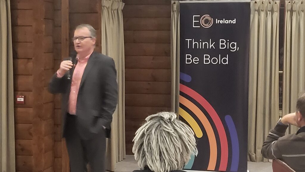 Economist Jim Power at EO Ireland
